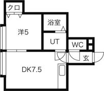 アールズコートの間取り画像
