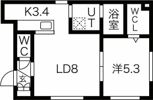 ヴァンベール東札幌IIの間取り画像