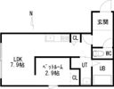L’OASIS（ロアジス）の間取り画像