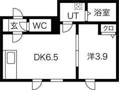 ラ・ヴィータ琴似の間取り画像
