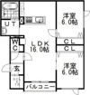レジデンスY‘sの間取り画像