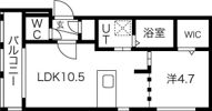 オレンジレジデンス資生館B棟の間取り画像