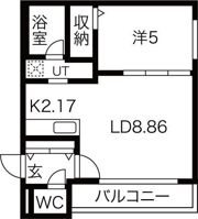 ZIZI DEUXの間取り画像