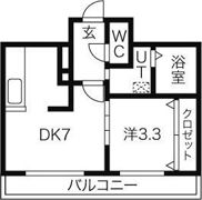 THE SAPPORO GRANDE（ザサッポログランデ）の間取り画像