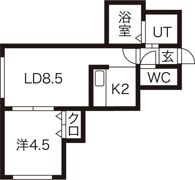 AJ発寒の間取り画像