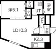 ALPHA南円山の間取り画像