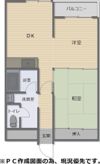 大谷地殿山ハイツの間取り画像