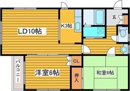 イースト北30条の間取り画像