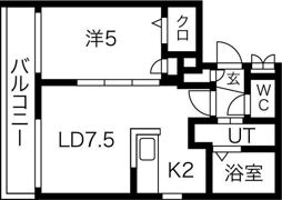 プレミアシティ美園の間取り画像