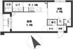 エポック中の島2条館の間取り画像
