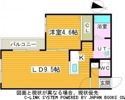 ブロサム桑園の間取り画像