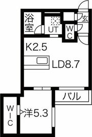 スターレジデンス福住の間取り画像