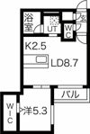 スターレジデンス福住の間取り画像