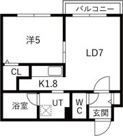 ESQUISSE栄通6の間取り画像