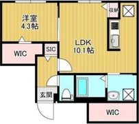 Alegria厚別中央の間取り画像