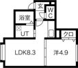 アスティ平岸の間取り画像