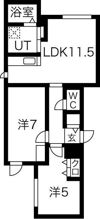 グランラヴィIの間取り画像