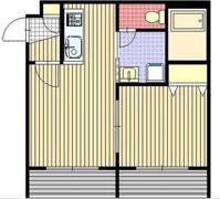 ブレッシング札幌白石の間取り画像