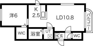 福禄寿の間取り画像