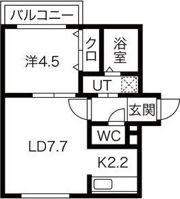 FERIO発寒南の間取り画像