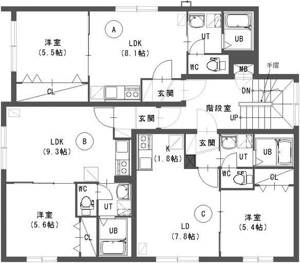 間取図