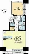フロントシティ琴似D棟の間取り画像