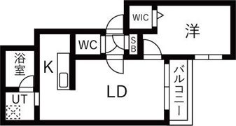 癒禅17Iの間取り画像