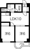 コート大谷地の間取り画像