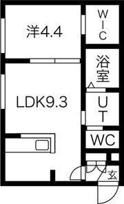 クレイス澄川の間取り画像
