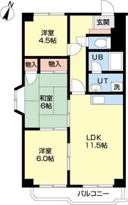 αNEXT北27条の間取り画像