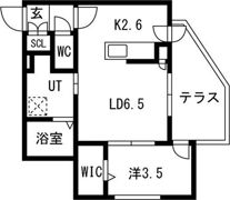 （仮）アルファスクエア北2西23の間取り画像