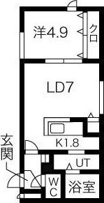CLAVIS （クラヴィス）の間取り画像