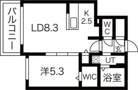 Midtown Terrace N20の間取り画像