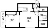 HANA 24の間取り画像