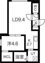 Mies （ミース）の間取り画像