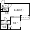 Peerson西町の間取り画像