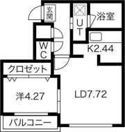 ラグナベルデ豊平の間取り画像