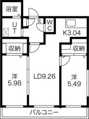 Garden Terrace 4Cの間取り画像