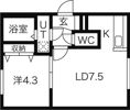 レストヒルズ南郷の間取り画像