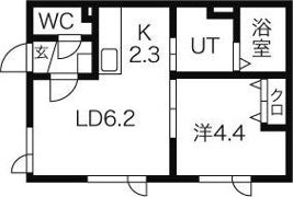 ハートワン旭町の間取り画像