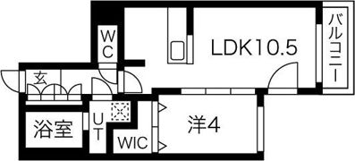 MOCA（モカ・豊平区）の間取り画像