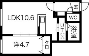 Ta-Ri-Ru学園前の間取り画像