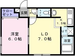 パルテール発寒IIIの間取り画像