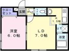 パルテール発寒IIIの間取り画像