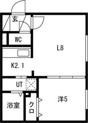 Elate幌平橋（イレイトホロヒラバシ）の間取り画像