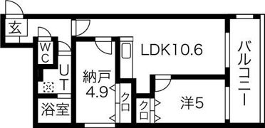 パーチェ豊平の間取り画像