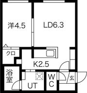 FIORITURA MOTOMACHI（フィオリトゥラ モトの間取り画像