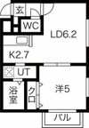 カハラ澄川の間取り画像