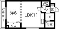 エステラ参番館の間取り画像