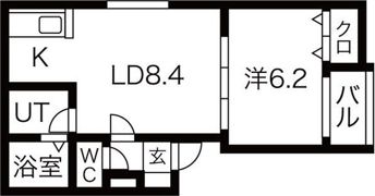 サンテラス麻生の間取り画像